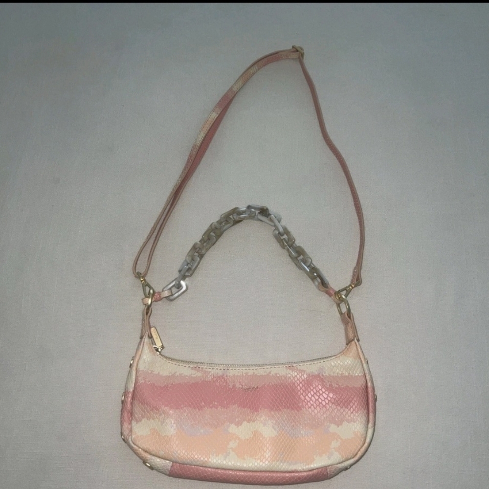 Hammitt Small Pink Himalayan Snake Crossbody